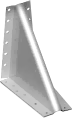 Опора кутова 90x90x2 цинк